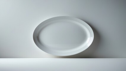 Poster - Plate left vacant and empty