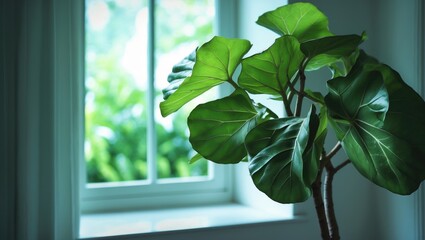 Aufkleber - Fiddle Leaf Figs should be situated by a window
