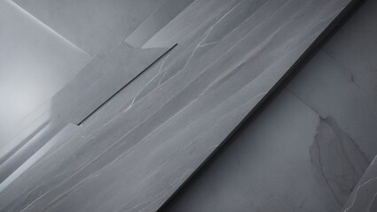 Poster - Modern gray concrete wall panoramic texture suitable for backgrounds