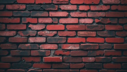 Poster - Wall built from bricks