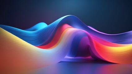 Poster - Elevate your project with a stunning grainy gradient backdrop that blends hues into a seamless abstract design.