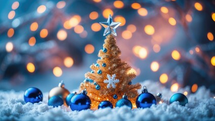 Poster - Shining Christmas Tree