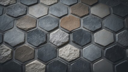 Aufkleber - Old textured wall of cement rock