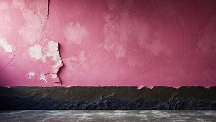 Aufkleber - Brown floor and wall texture background
