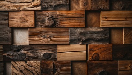 Poster - Background of textured ceramic tile with patterns