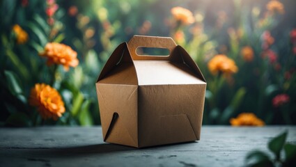 Poster - Fast Food Cardboard Packaging