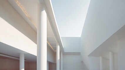 Aufkleber - Building architecture. Textures of walls and architectural layout. Architectural inspiration ideas. Photos depicting different patterns and constructions