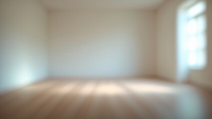 Aufkleber - Interior room image with a defocused blur effect