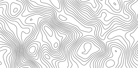 Poster - Abstract Topographic Pattern Banner Background, geographic line map with elevation assignments. Modern design background with wavy pattern. Paper texture Imitation of a geographical map shades.	