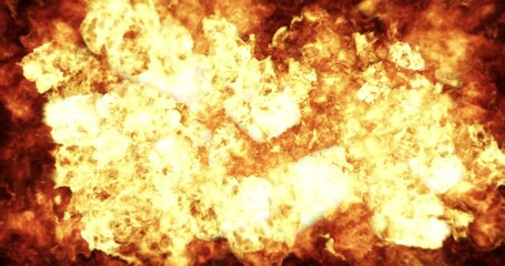 Wall Mural - realistic 4k explosion and blasts. vfx element. exploding ball of fire.
