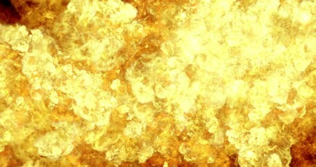 Wall Mural - Intense Flames Rising From The Center of The Video Towards The Center. Visual Effects Element.