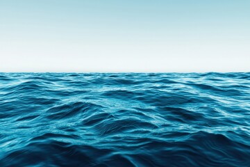 Poster - Calm ocean waves creating a serene and tranquil atmosphere