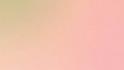Aufkleber - Soft pastel gradient background with blend of pink and beige tones
