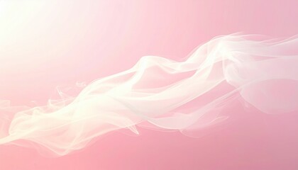 Poster - Flowing whispers of color abstract art digital creation soft pastel environment ethereal viewpoint delicate concept for serenity