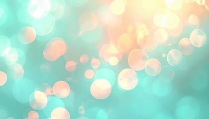 Poster - Captivating bokeh light effects abstract photography colorful background bright environment close-up viewpoint creative concept