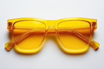 yellow tinted sunglasses set
