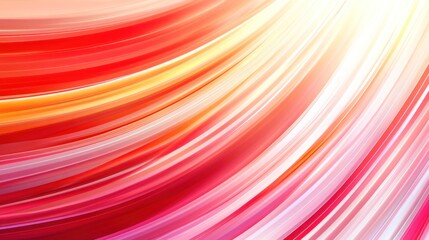 Poster - Vibrant, flowing abstract design with radiant color transitions.
