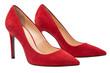 red high heel shoes