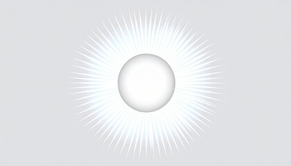 Poster - Radiant light burst abstract design digital art bright environment central view visual concept for seo impact