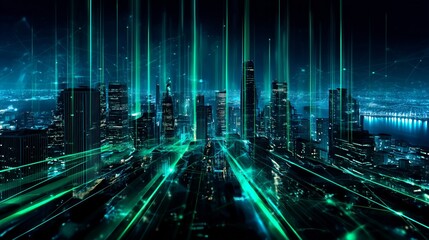 Poster - Exploring the future of urban infrastructure with a smart grid network design
