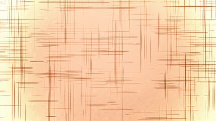 Poster - Pastel peach background with grid pattern for creative and conceptual projects