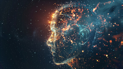Aufkleber - This Digital copy of a human mind for consciousness transfer in interstellar exploration.