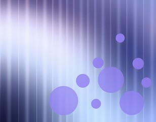 Aufkleber - Abstract Gradient With Vertical Lines And Purple Circles. Dreamy Ethereal Background For Creative Projects. Elegant Whimsical Design Ideal For Modern Art And Design, A Beautiful Backdrop.