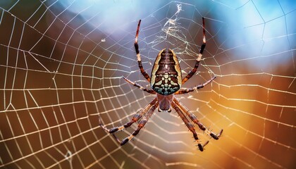 big spider on the web