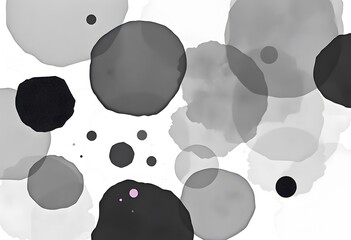 Fototapete - Abstract Watercolor Texture, With Dark And Muted Shades, Offering A Fluid Organic Feel. Purple And Blue Hues Create Depth. Expressive Artwork, Ideal For Background.