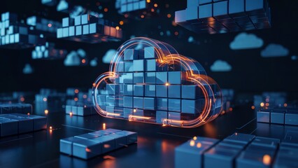Poster - Cloud Technology and Data Architecture, Future of Digital Storage and Security