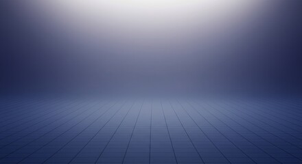 Poster - A blue and white background with a greyish blue color