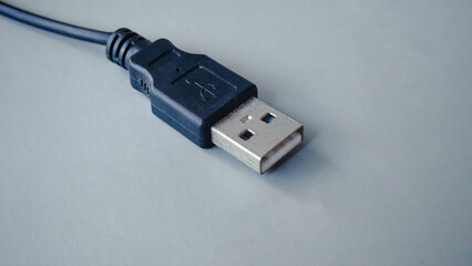 close-up of a usb type-a connector
