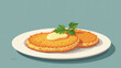 © Giuseppe - coat meat egg breadcrumbs fry sides tasty chicken schnitzel dish easy prepare home quickly