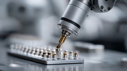 Poster - Precision Manufacturing: Automated Robotic Arm Assembly of Miniature Components