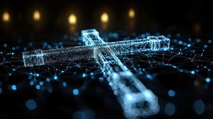 Poster - Digital Cross: Faith in the Network Age