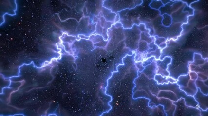 Poster - Mesmerizing Celestial Nebula in a Colorful Cosmic Wonderland