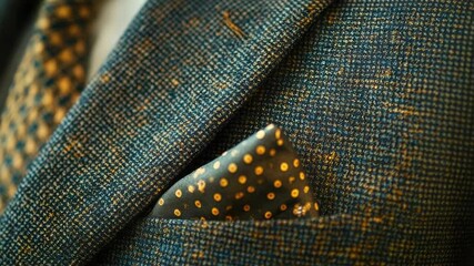Aufkleber - A close-up shot of a man wearing a suit and tie, suitable for business or formal events