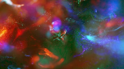 Wall Mural - particle wave background animation | flowing energy field in motion