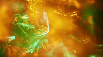 Wall Mural - particle wave background animation | flowing energy field in motion