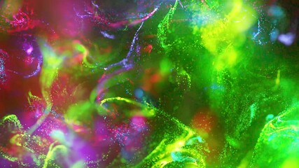 Wall Mural - Particle Wave Background Animation | Flowing Energy Field in Motion