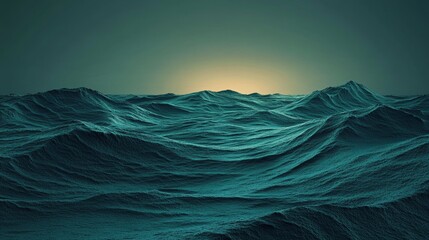 Poster - This web banner showcases a black green grunge background with a dark and dirty texture, accompanied by a rough green background and ample copy space for design