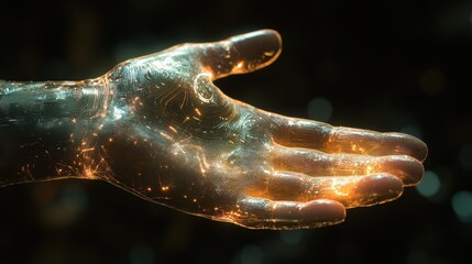 Poster - finger scanning biometric authentication