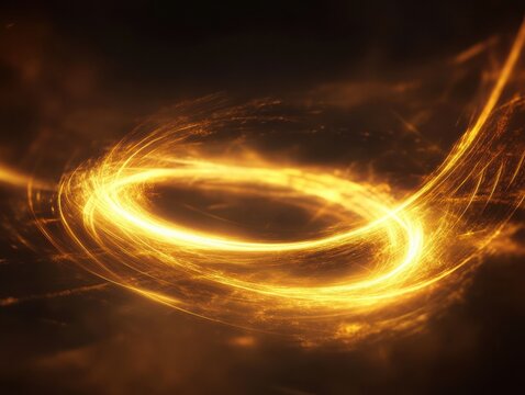 Blur background with vortex pulse light trails