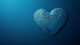 Fingerprint Heart - Unique Identity Interlaced with Love. heart-shaped fingerprint pattern illustrates unique tapestry of individual identity, artistically merged with universal symbol of love