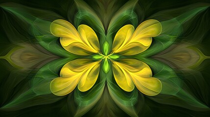 Poster - Beautiful yellow flower captured in soft light with a diffused effect showcasing its delicate features and natural beauty