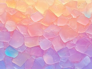 Poster - Pastel Color Gradient Texture Background