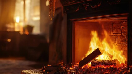 Poster - Warmth and coziness in a domestic setting