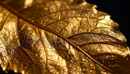 close up of beautiful detail of a leaf with abstract colorful background, graphic resource