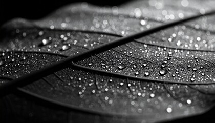 close up of beautiful detail of a leaf with abstract colorful background, graphic resource
