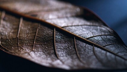close up of beautiful detail of a leaf with abstract colorful background, graphic resource